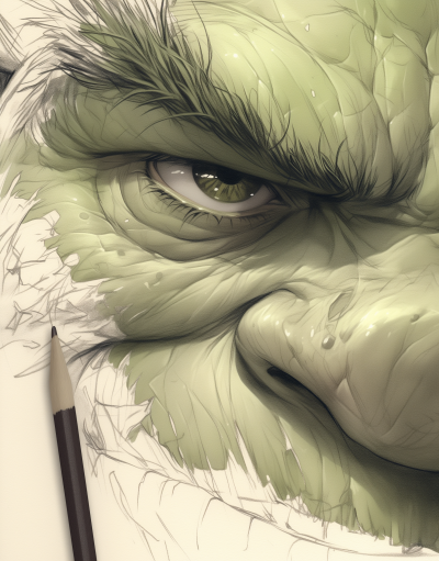 Shrek in Artgerm Style