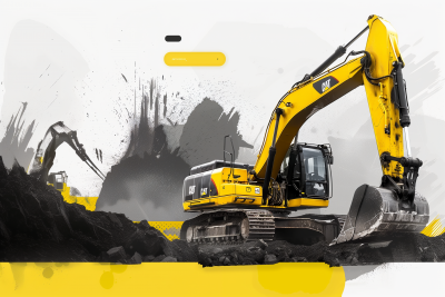 Excavator Website Homepage Design