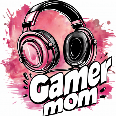 Gamer Mom Headphones Design