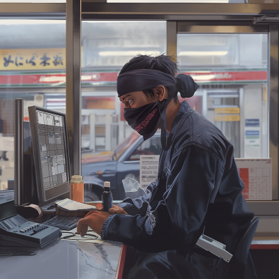 Ninja DMV Clerk