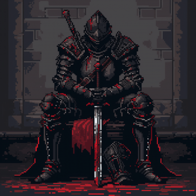 Pixel Art Knight
