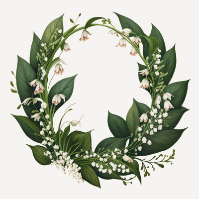 Lily of the Valley Wreath