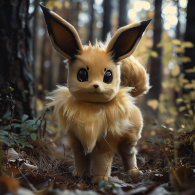 Eevee in the Woods