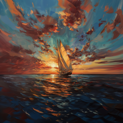 Sailing Into the Sunset