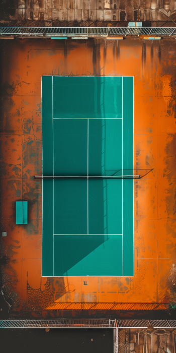 Tennis Court on Roof