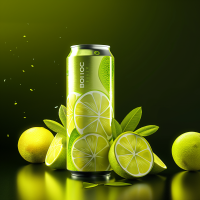 Lemon and Lime Flavored Energy Drink