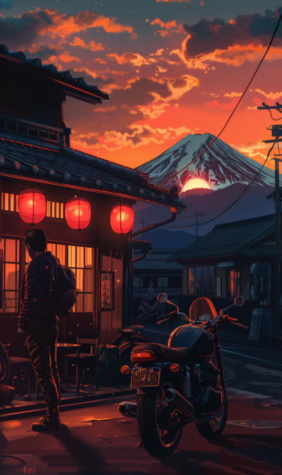 Japanese Sunset