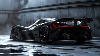 Futuristic Concept Hyper Car