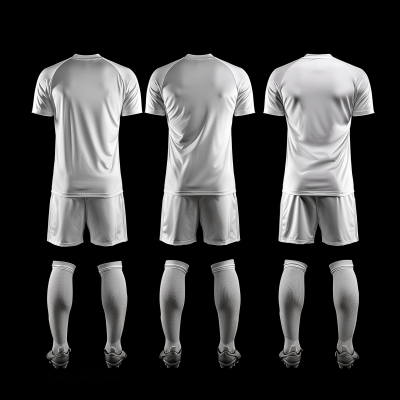 White Soccer Kit