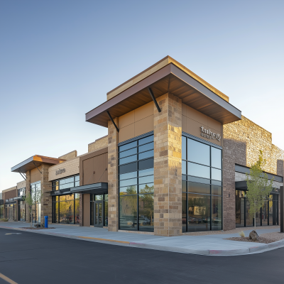 Modern Retail Building in Kanab, Utah