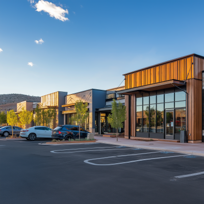 Modern Retail Building in Kanab, Utah