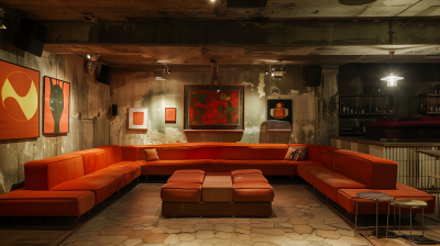 Underground Music Club Interior