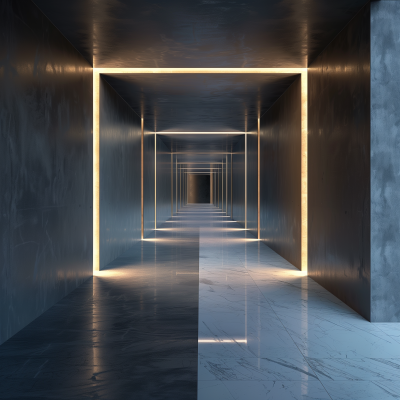 Modern Corridor Background