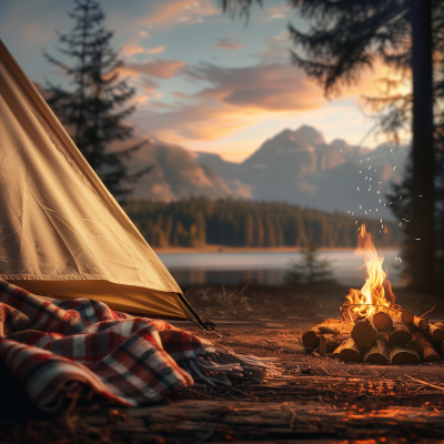 Camping in the Wilderness