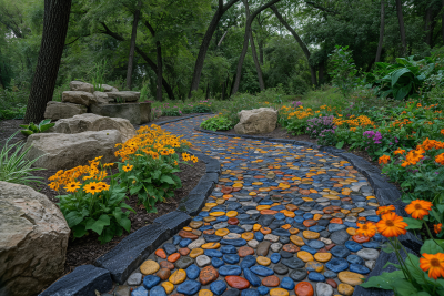Enchanted Garden Pathway