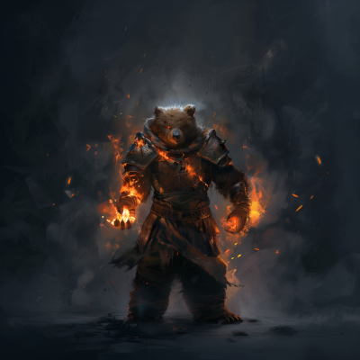 Bear Wizard Battle