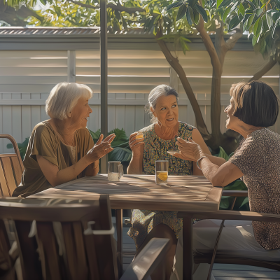 Outdoor Conversation