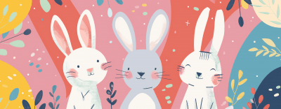 Cute Usagi Rabbit Friends