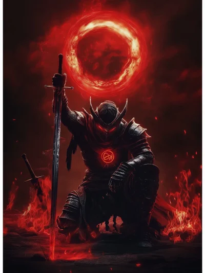 Dark Souls Inspired Poster Design