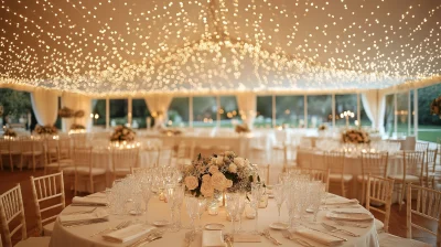 Romantic Wedding Reception Hall