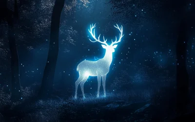 Patronus Charm in Dark Forest