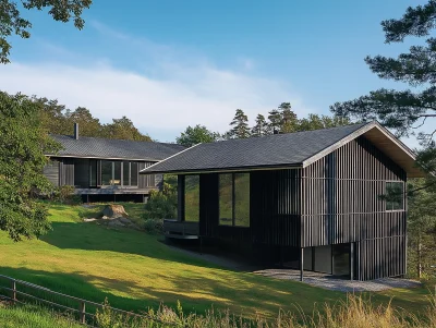 Family Home on a Wooded Plot