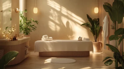 Spa Therapist in Serene Environment