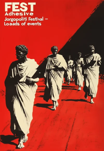 Ancient Greek Sophists Poster