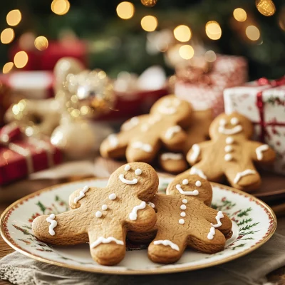 Festive Gingerbread Men