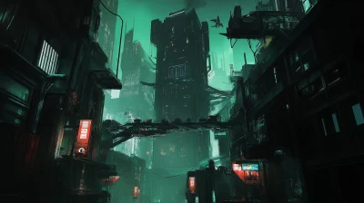 Cyberpunk Cityscape