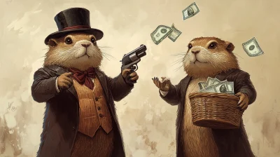 Rich Marmots in Suits