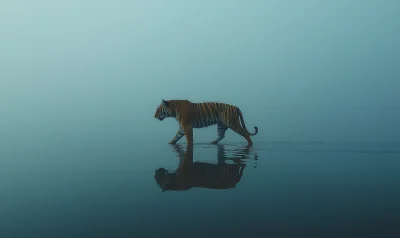 Tiger in the Mist