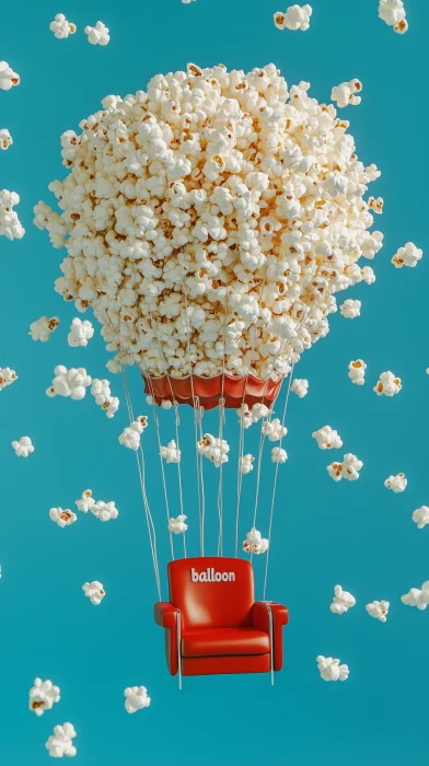 Popcorn Hot Air Balloon