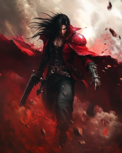 Vincent Valentine in Epic Battle Pose