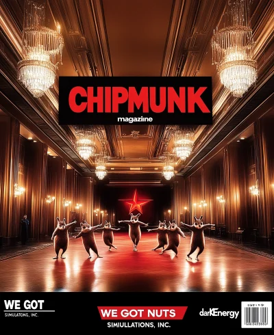 Chipmunk Magazine Cover Photoshoot