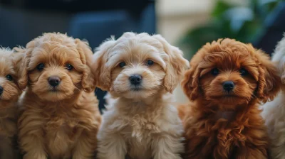 Cute Dogs Playing in the Park