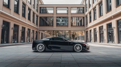 Lexus LFA in Modern Architecture