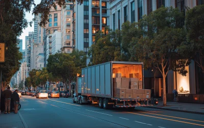 Efficient Furniture Unloading in the City