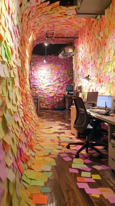 Sticky Post-It Office