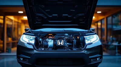 Honda Ridgeline Engine View