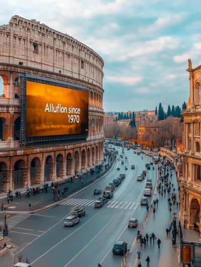 Verona Colosseum Billboard