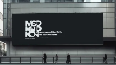 Giant Billboard with Kinetic Installation in Downtown Milan