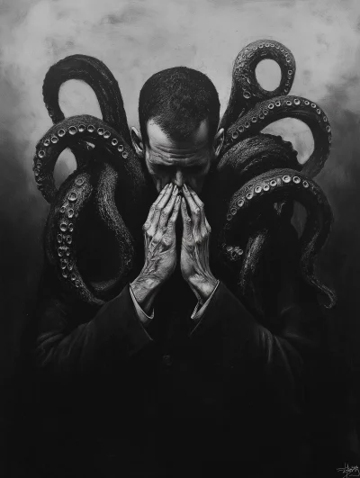 Satanic Lovecraftian Dark Art