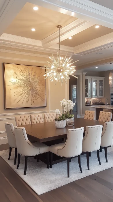 Glamorous Dining Room Decor