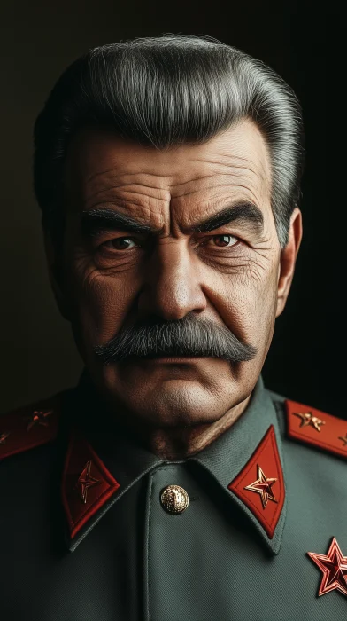 Soviet Leader Closeup