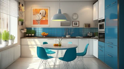 Bauhaus Style Residential Kitchen