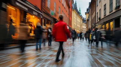 Motion Blur in Stockholm