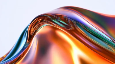 Melting Glass 3D Texture