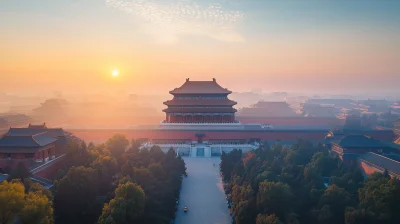 Forbidden City Panoramic View