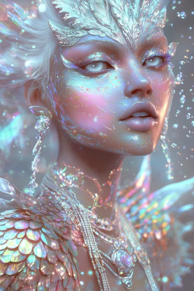 Iridescent Mermaid Queen